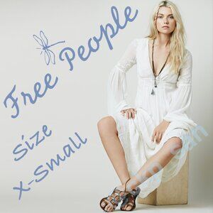 Rare Free People Summer Love Dress Sz XS